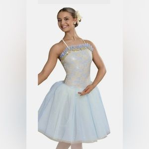 Curtain Call Costumes “Stroke of Midnight” style ballet costume style #C459